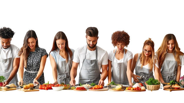 usmievajúci sa účastníci kurzu pri stole